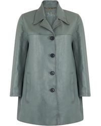 Chloé - Leather Jacket With Panels - Lyst