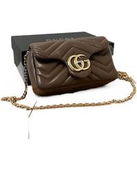 Gucci - Gg Marmont Mini Bag - Lyst