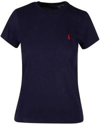 Polo Ralph Lauren - Classic Cotton Crewneck Tee - Lyst