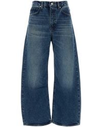 FRAME - Relaxed High Rise Jeans - Lyst
