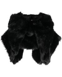 Comme des Garçons - Faux Fur Cropped Jacket - Lyst