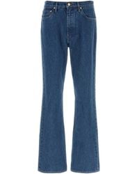 Jil Sander - Denim Trouser 1 Treated - Lyst