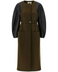 Fendi - 'Wool Felt' Coat - Lyst