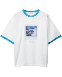 Versace - Regular-Fit Cotton Jersey T-Shirt With Print - Lyst