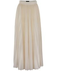 Fabiana Filippi - Pleated Jersey Skirt - Lyst