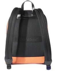 Off-White c/o Virgil Abloh - Basket Round Logo Backpack - Lyst