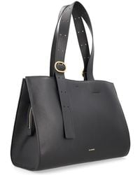 Jil Sander - Calf Leather Tote Bag - Lyst