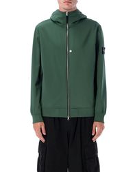STONE  Q0322 SOFT SHELL-R.e.dye® Stone Island Q0122 Soft Shell-R_E.Dye Technology Jacket Sage Green