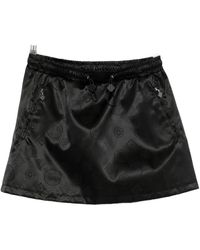 CASABLANCA - Drawstring Patterned Mini Skirt - Lyst