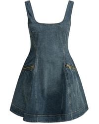 Self-Portrait - Short Flared Dress - Lyst