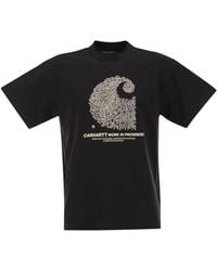 Carhartt - Organic Cotton T-Shirt With Graphic Print - Lyst