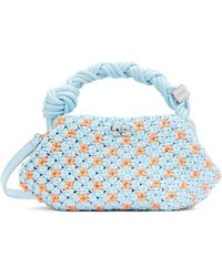 Ganni - Mini Bou Braided Tote Bag - Lyst