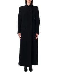 Tom Ford - Long Wool Coat Blac - Lyst