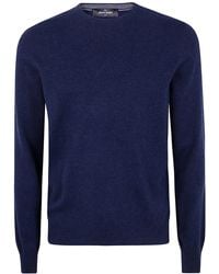 Gran Sasso - Round Neck "Gransasso" Round Neck Sweater - Lyst