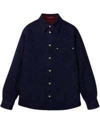 Gucci - Reversible Denim And Flannel Shirt - Lyst