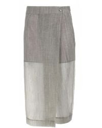 THE GARMENT - Midi Skirt "Delphi" - Lyst