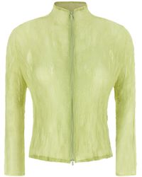 Issey Miyake - 'Chiffon Twist 1' Cardigan - Lyst