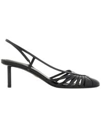 Ferragamo - Leather Flat Shoes, Sleek Design - Lyst
