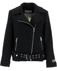 Ganni - Short Bouclã Jacket For - Lyst