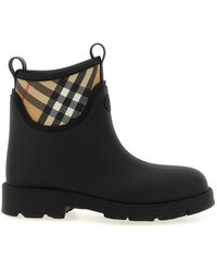 Burberry - 'Marsh Stamp' Ankle Boots - Lyst