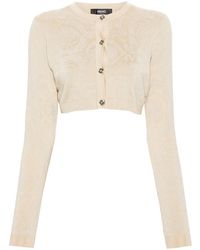 Versace - Viscose Short Cardigan - Lyst