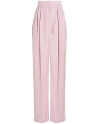 McQueen - Pants With Front Pleats - Lyst