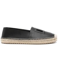 Dolce & Gabbana - Dolce & Gabbana Espadrille With Logo - Lyst
