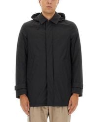 Herno - Two-Layer Windstopper Long Parka Polyester Jacket - Lyst