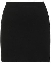 KHAITE - Knitted Mini Skirt Polyamide - Lyst