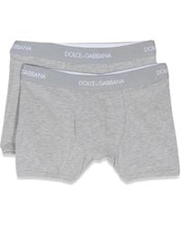 Dolce & Gabbana - Dolce & Gabbana Bi-Pack Boxer - Lyst