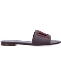 Dolce & Gabbana - Dolce & Gabbana Dolce & Gabbana Crystal Embellished Flat - Lyst