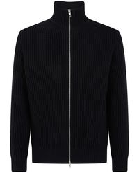 MM6 by Maison Margiela - Ribbed Knit Jacket - Lyst