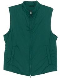 Herno - Zip Sleeveless Polyamide Gilet - Lyst