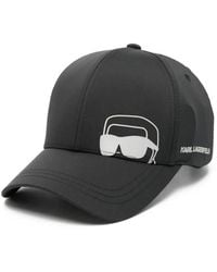 KARL LAGERFELD - Logo Baseball Cap - Lyst