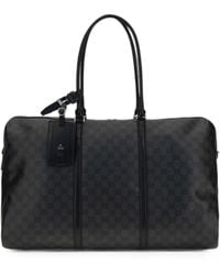 Gucci - Gg Travel Bag With Web Stripe - Lyst