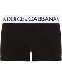 Dolce & Gabbana - Dolce & Gabbana Regular Fit Boxer Shorts - Lyst