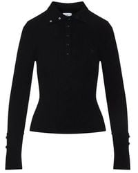 Courreges - Courregès Viscose-Polyester Jacket - Lyst
