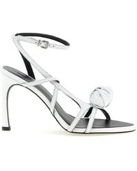 ROTATE BIRGER CHRISTENSEN - Rotate Birger Christensen 'Leather Knot' Sandals - Lyst