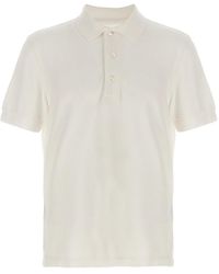 Tom Ford - Textured Pique Polo With Collared Neckline - Lyst