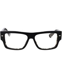Dolce & Gabbana - Dolce & Gabbana On Havana Acetate Optical Glasses - Lyst