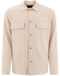 Vince - Linen Cotton Jacket - Lyst