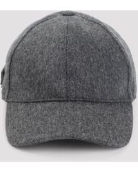 Prada - Virgin Wool Hat - Lyst