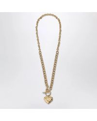 Chloé - Heart Chain Necklace - Lyst