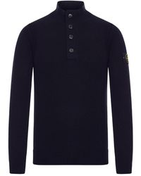 Stone Island - Long Sleeve Polo Shirt - Lyst