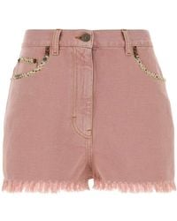 Valentino Garavani - Short Denim - Lyst