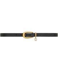 Saint Laurent - Cintura Sottile Cassandre - Lyst