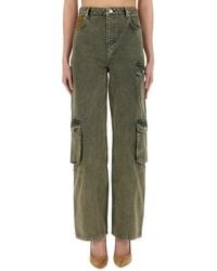 Moschino - Wide Fit Cargo Jeans - Lyst