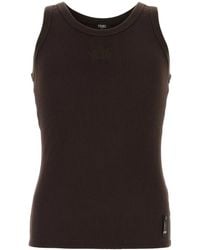 Fendi - Top Ribbed J Ff Club Crest - Lyst
