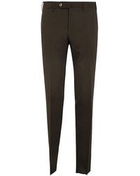 PT01 - Superlight Deluxe Wool Slim Flat Front Pants - Lyst