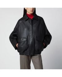 Rohe - Grained Leather Jacket - Lyst